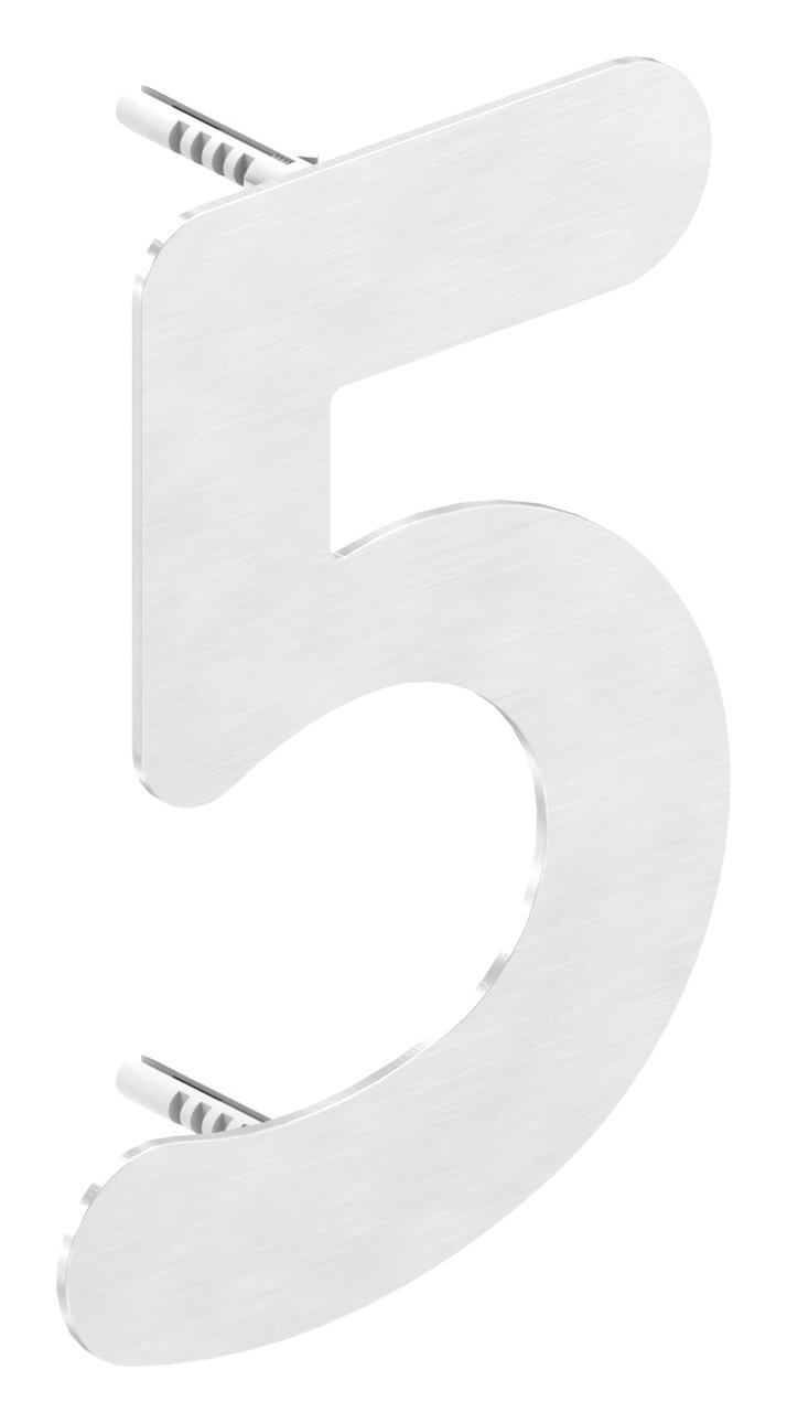 Hausnummer 5 - "klein", V2A