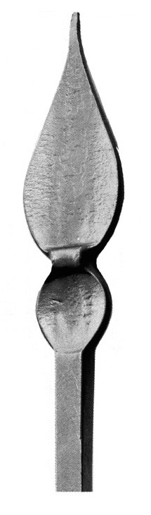 Zaunspitze, Ansatz 14x14mm, H: 220mm