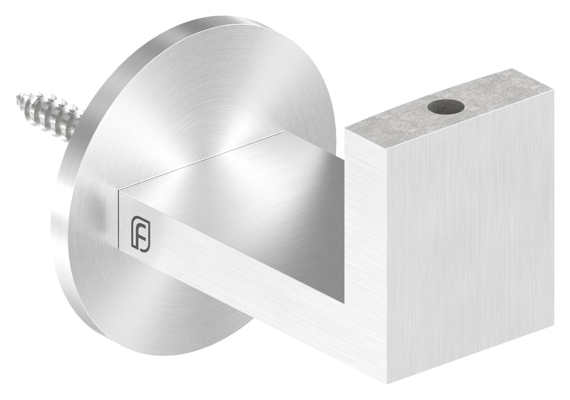 Sensa Design 1, flacher Anschluss, V2A