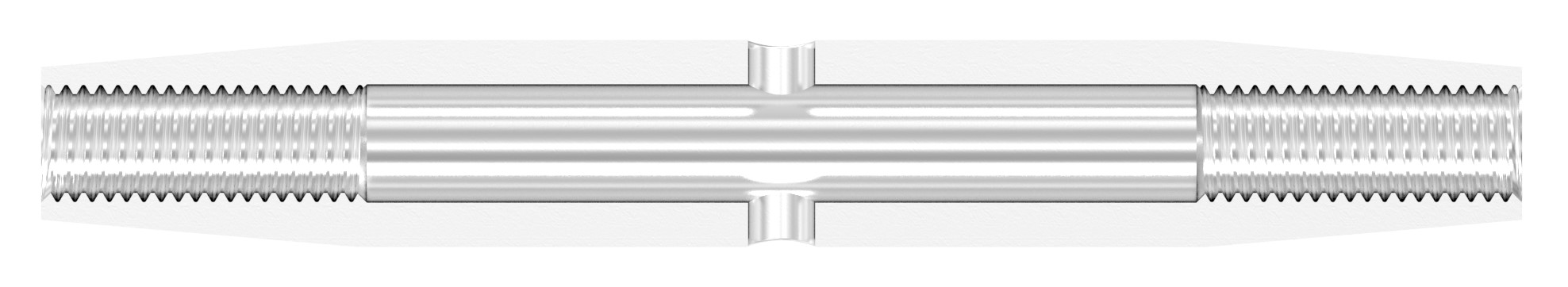 Wantenspanner mit Links- und Rechtsgewinde M12,V4A
