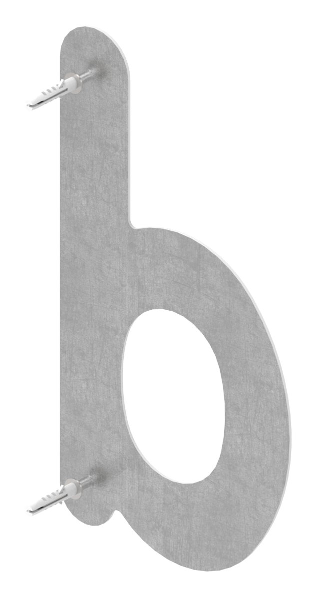 Hausnummer d - "groß", V2A