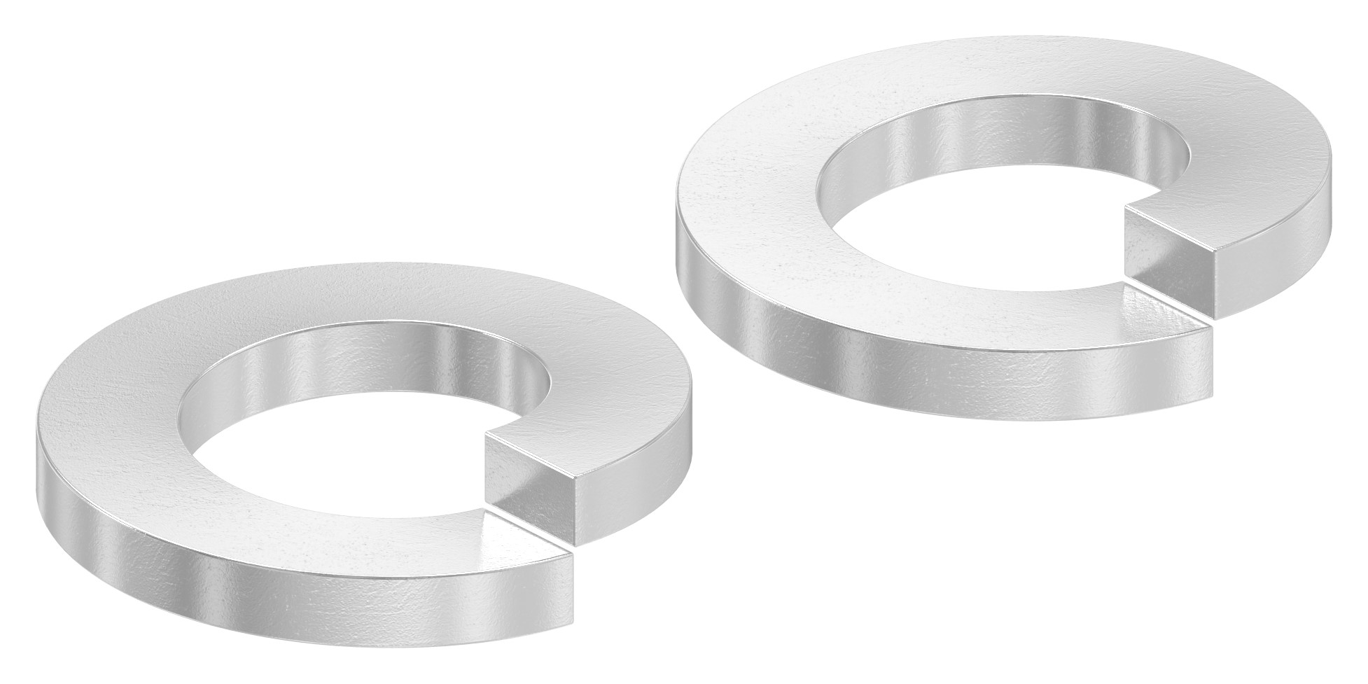 Federring für M10 Schrauben, glatt, DIN 127, V2A