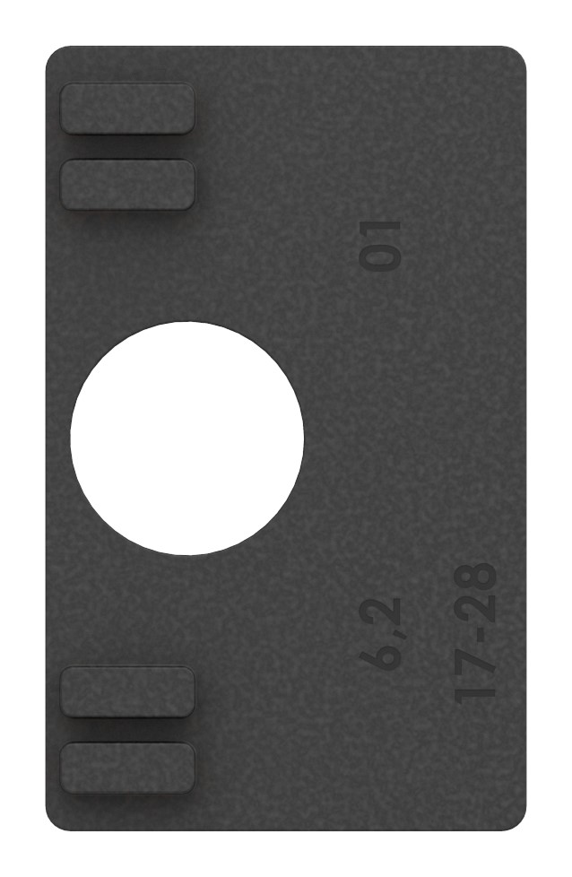 Gummi für Mod. 27, Blech 3mm