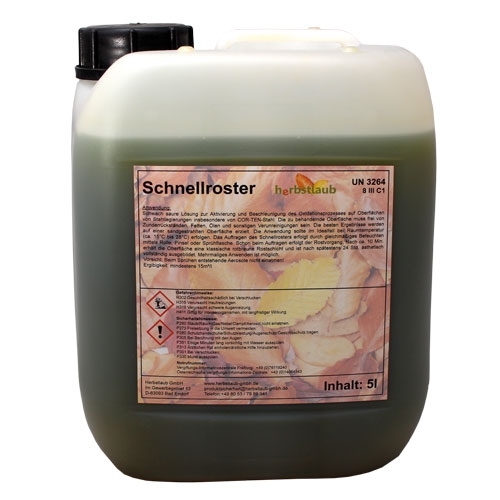 Schnellroster, Flasche 10L