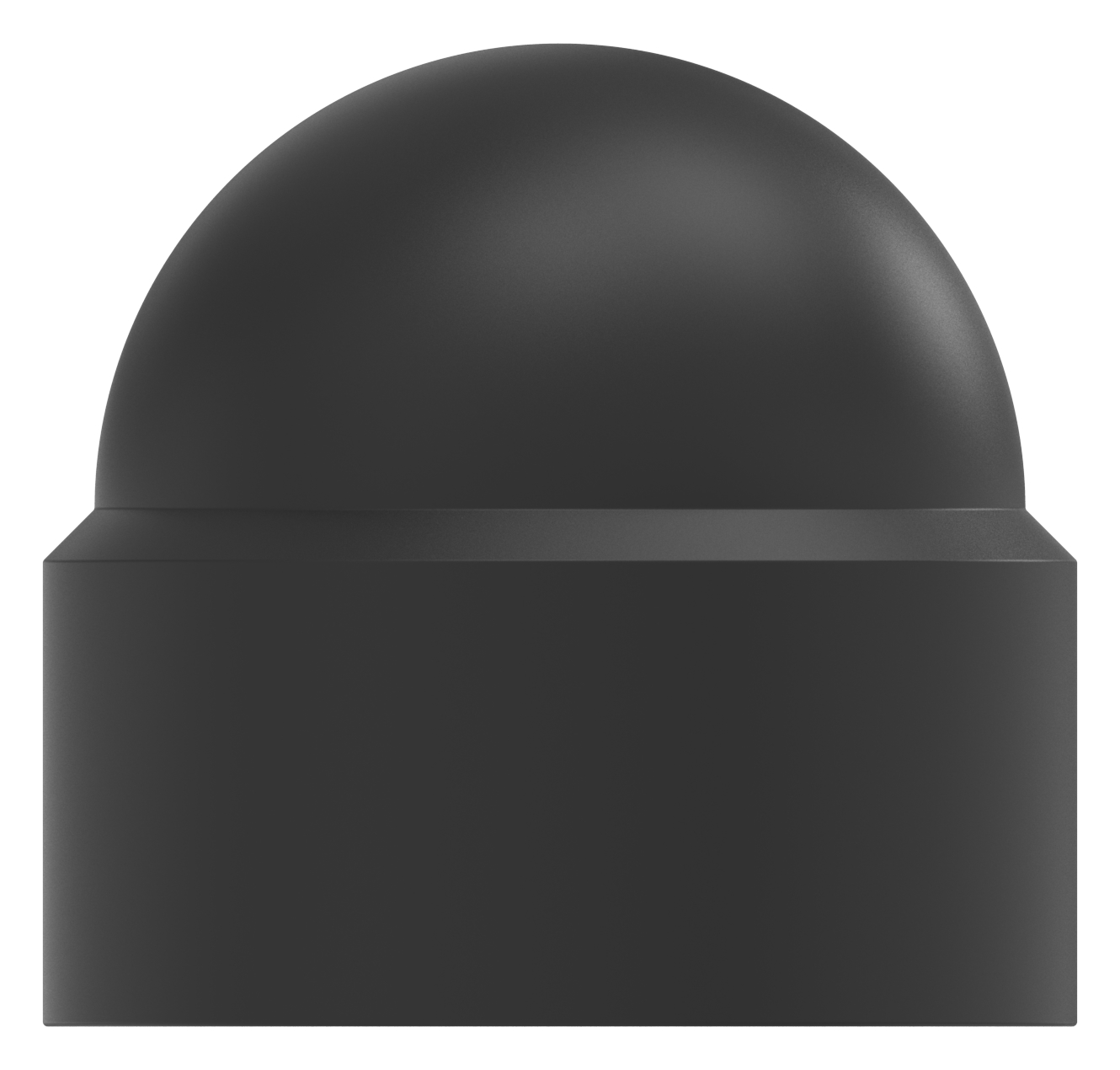 Sechskant-Schutzkappe für M10, schwarz