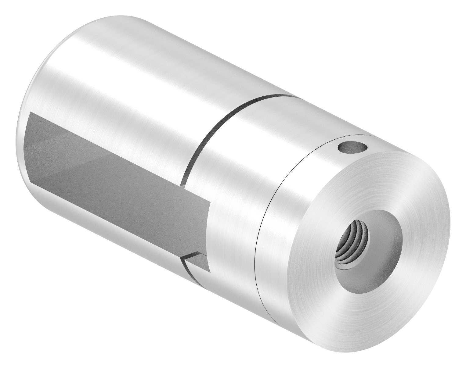 Brenk Grundhalter für Flachstäbe 40x10mm, V2A