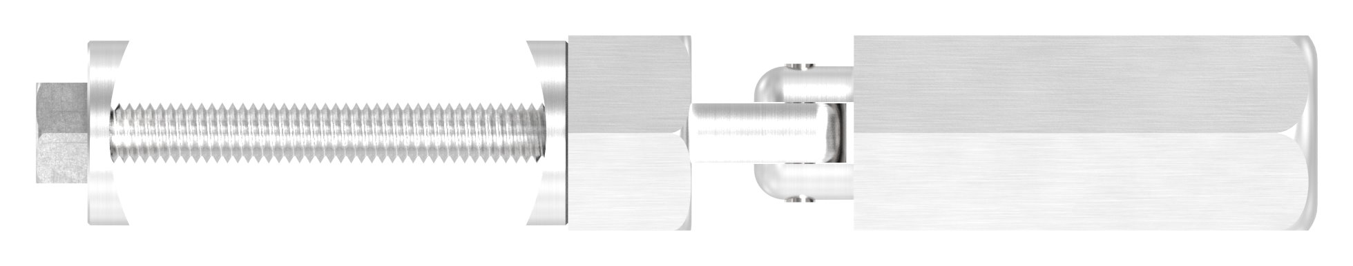 Gewindeterminal zur Selbstmontage, Seil 6mm, V2A Gewindeterminal zur Selbstmontage, Seil 6mm, V2A