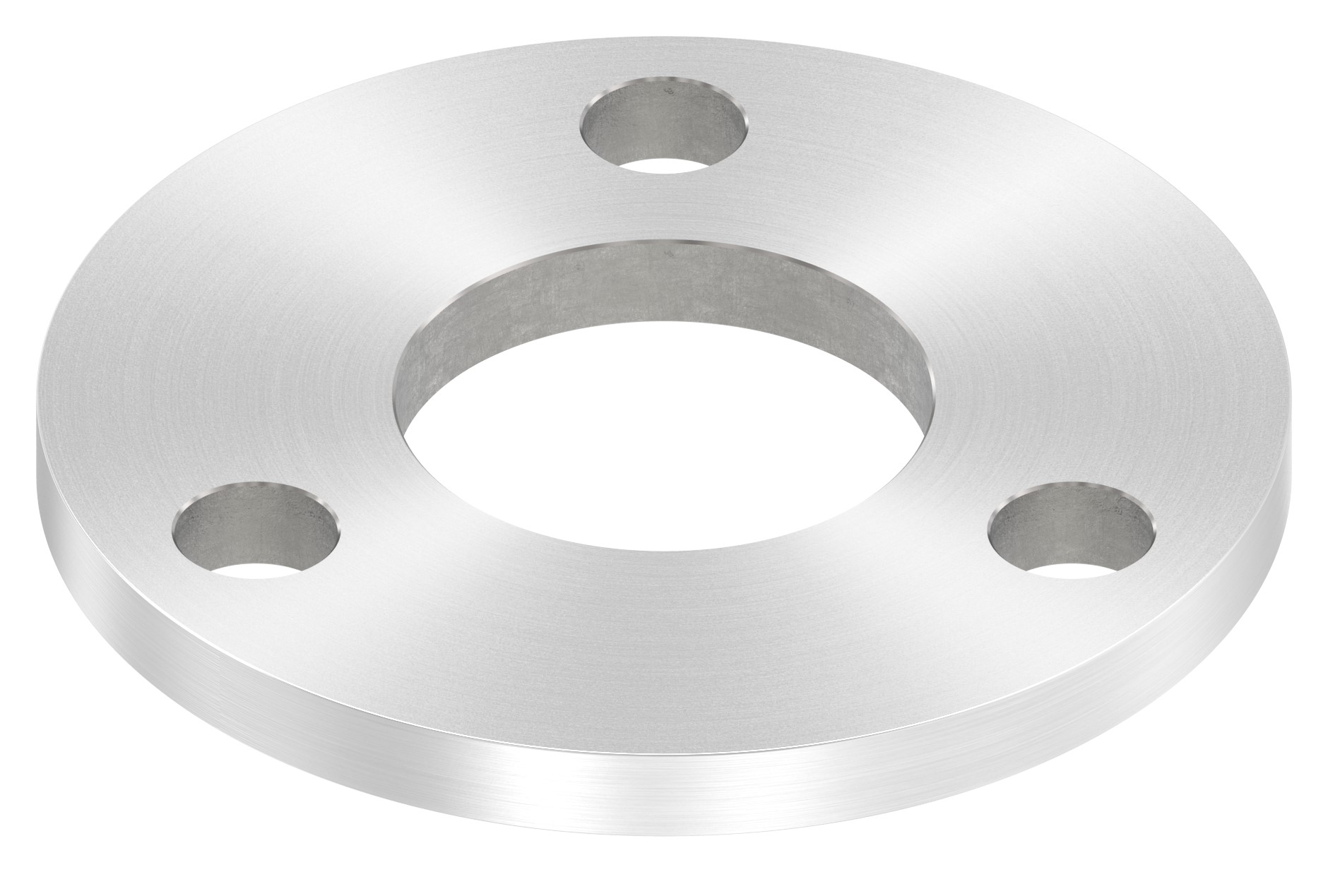 Ankerplatte Ø 100x8mm, mit Rundschliff, V2A