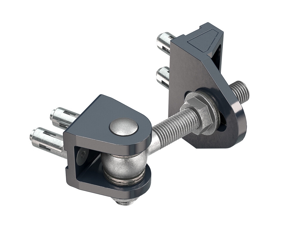 Torband M16, 4-fach verstellbar, in RAL 7016