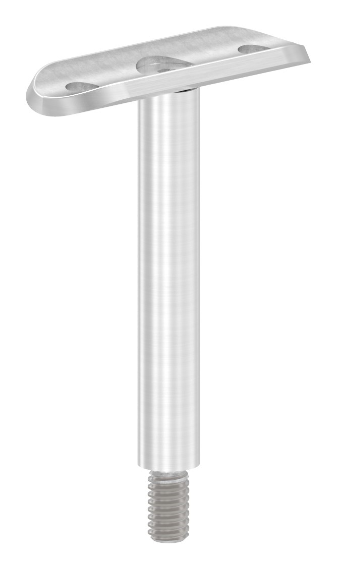 Stift Ø 12mm mit Handlaufanschlussplatte 33,7mm, V2A