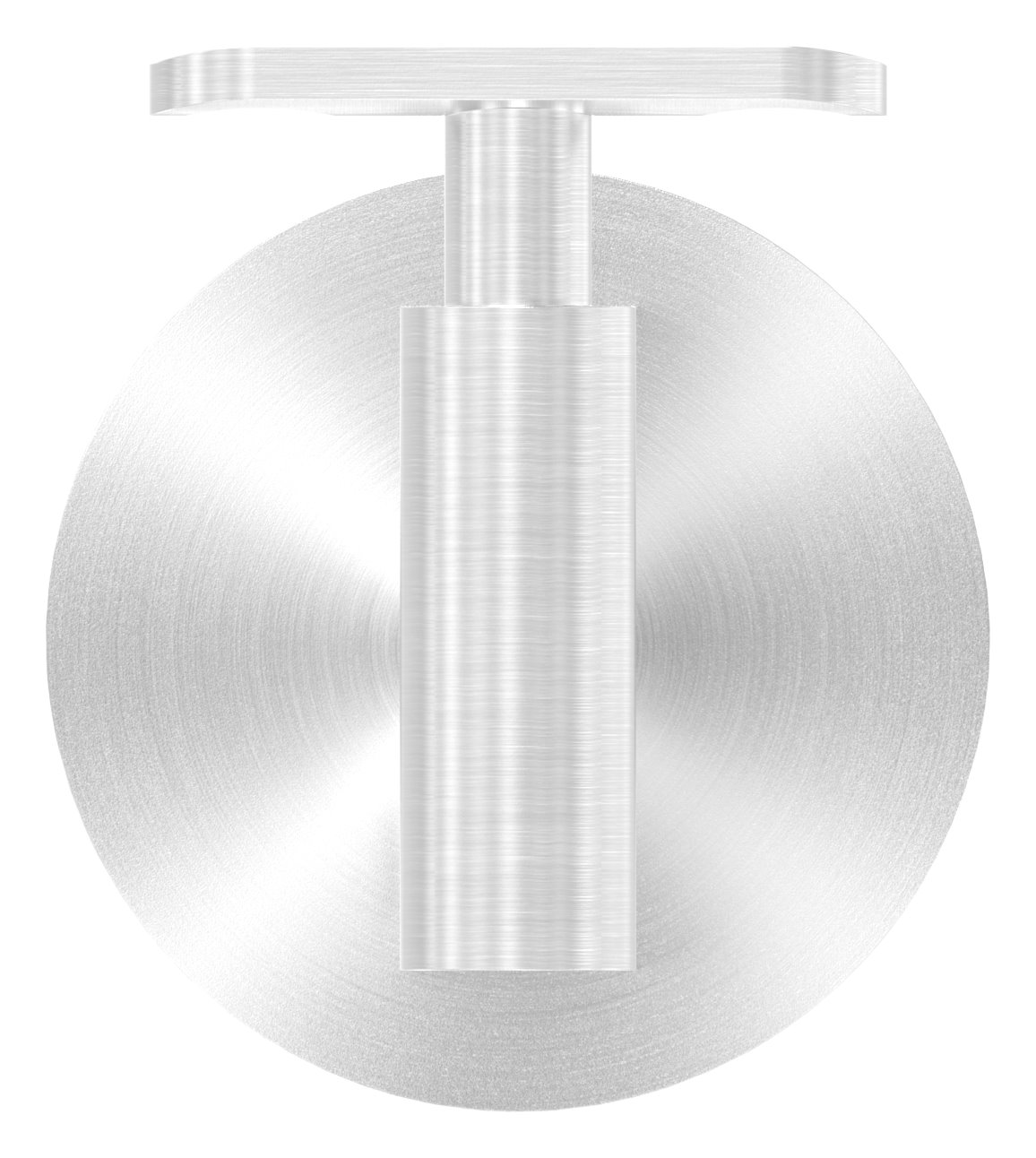 Sensa Design 2, für Rohr 42,4mm, für Montage an Glas, V2A