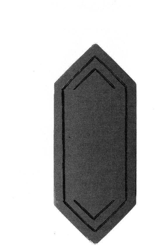 Schlossplatte ungelocht für 3807