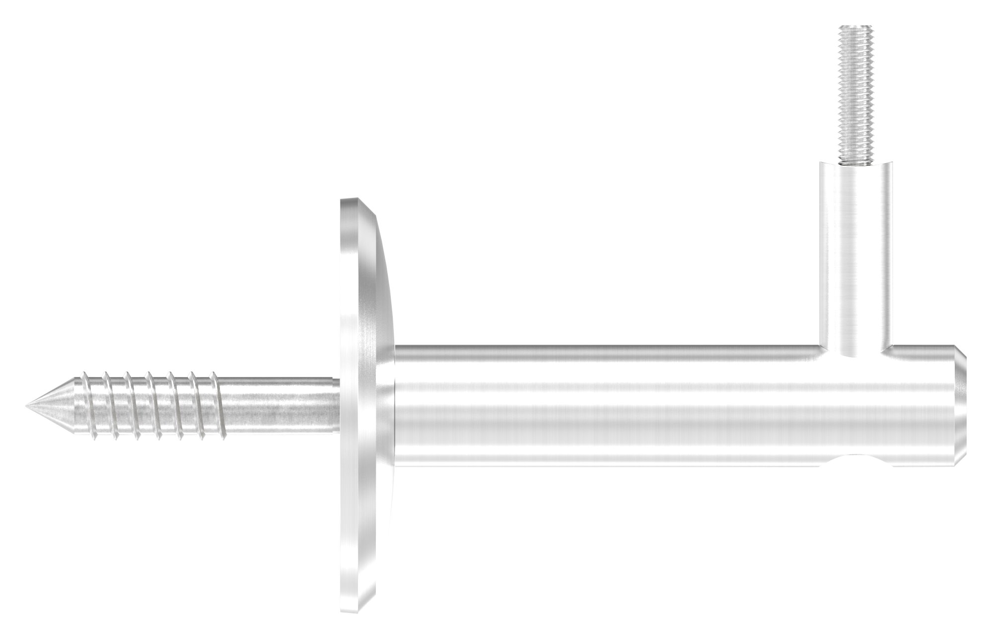 Handlaufhalter z.Bef.m. Stockschraube M8x80