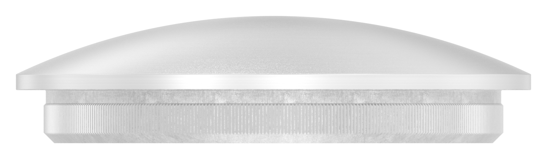 Rohrabschlussstopfen, für Rohr 48,3x3,0mm, V2A