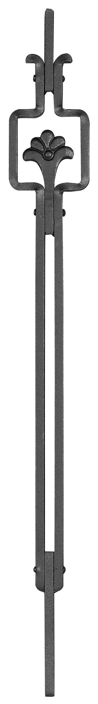 Geländerstab "Blume" doppelt, 900mm