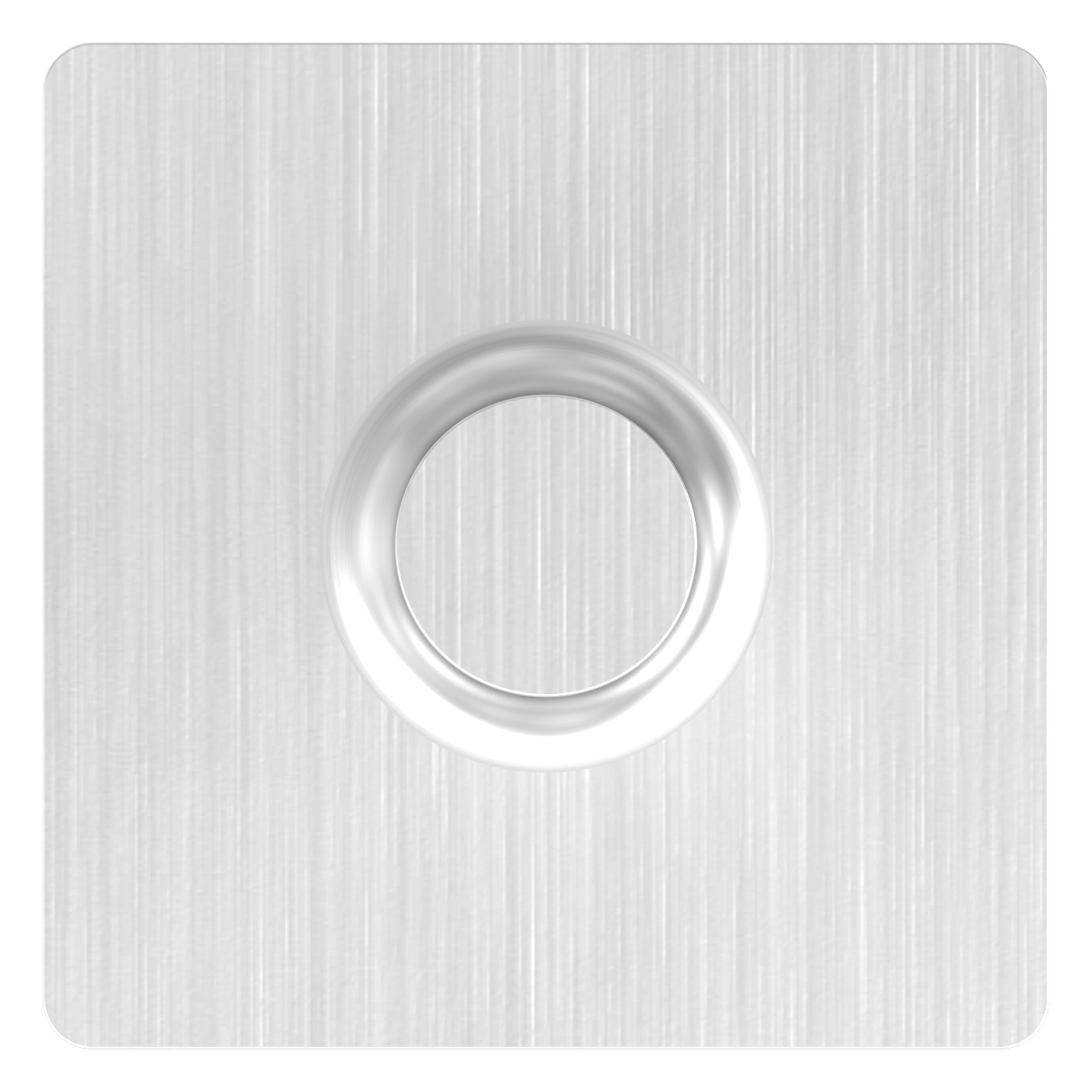 Stopfen mit Stift für Rohr 40 x 40 x 3,0mm, Höhe 105mm