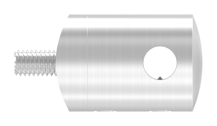Seilhalter, für 6mm Seil, Anschluss: 42,4mm, V2A