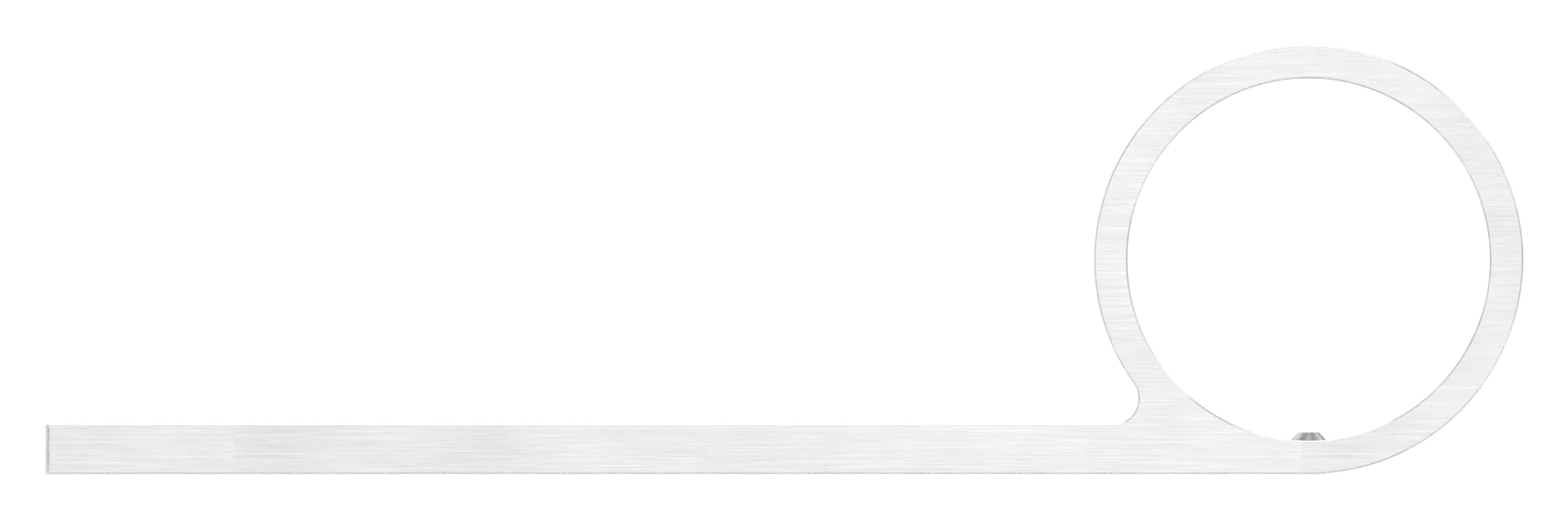 Handlaufstütze, für Rohr 42,4mm, V2A Handlaufstütze, für Rohr 42,4mm, V2A