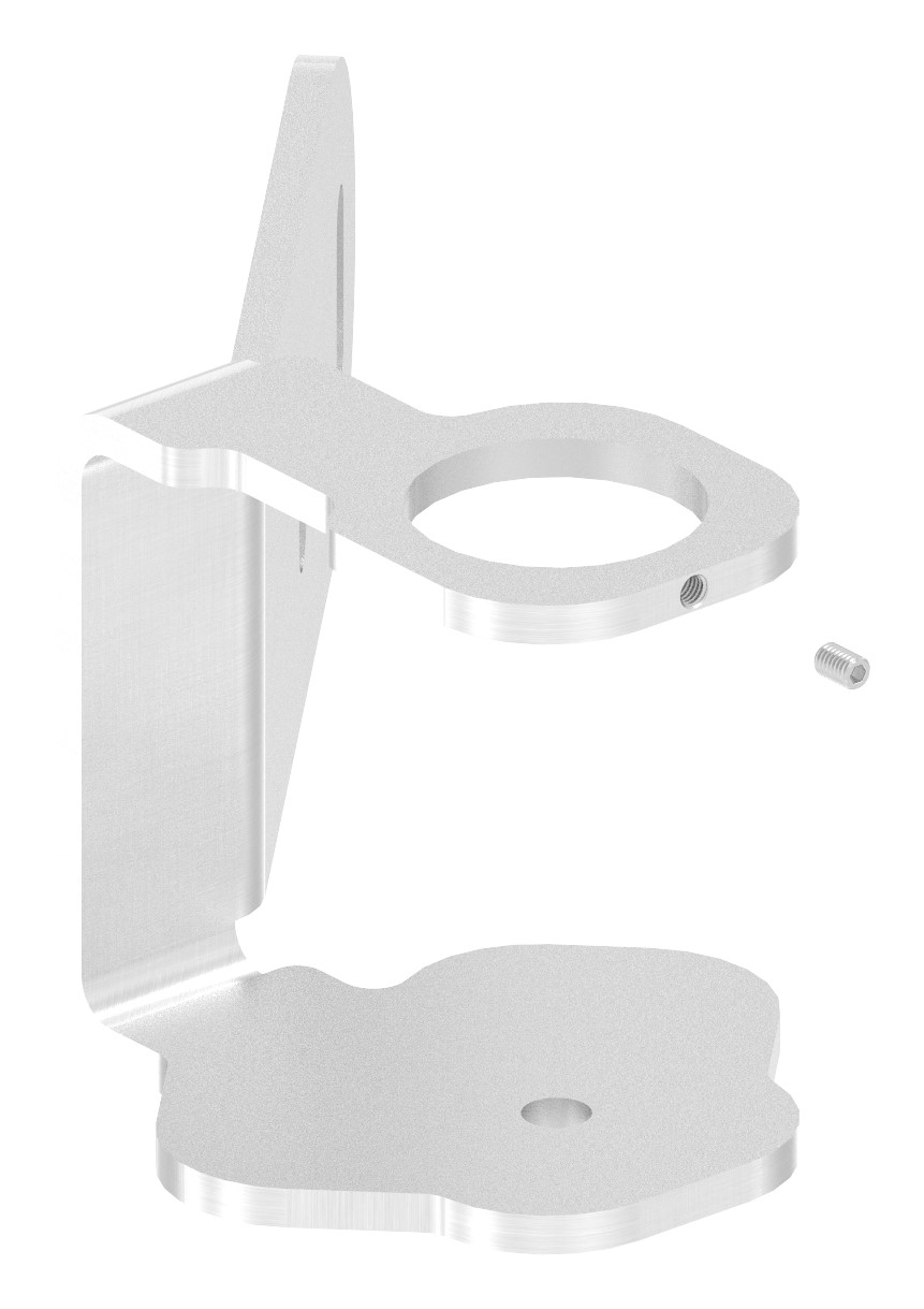 Wandbefestigung für Geländerpfosten, V2A