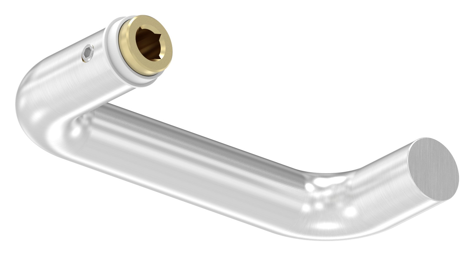 Türdrücker, einzeln, V2A