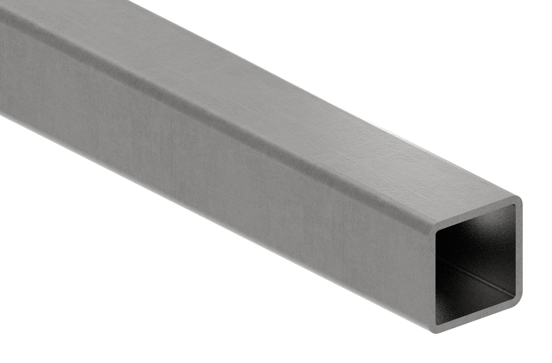 Produktbild von Vierkantrohr S235JR – 50x50x2 Mm, Länge 2000 Mm, Geschweißt, Unbehandelt, Für Konstruktionen Und Schweißprojekte