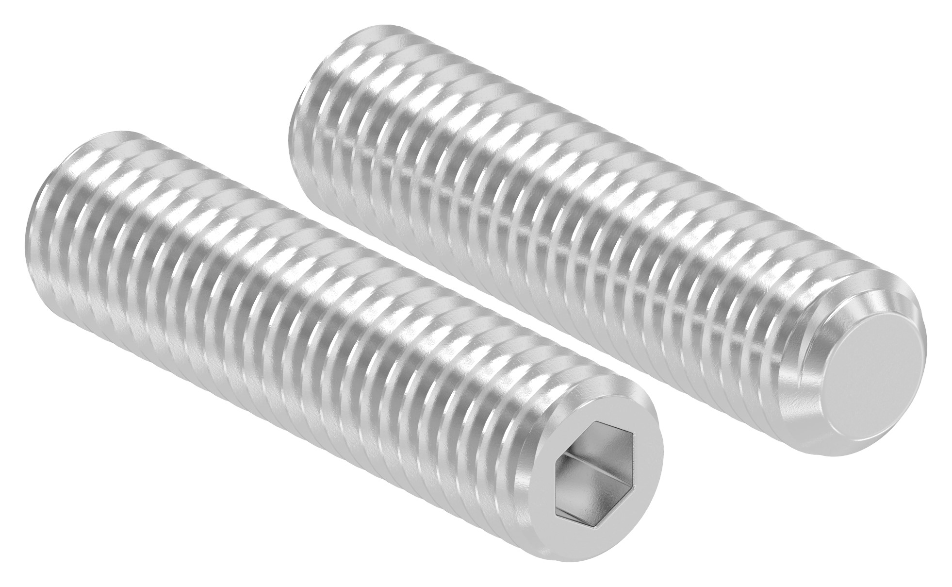 Gewindestift M10x40, V2A, DIN 913 / ISO 4026 Gewindestift M10x40, V2A, DIN 913 / ISO 4026