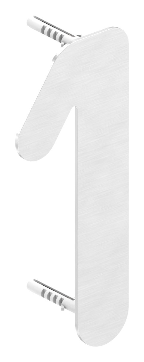 Hausnummer 1 - "klein", V2A