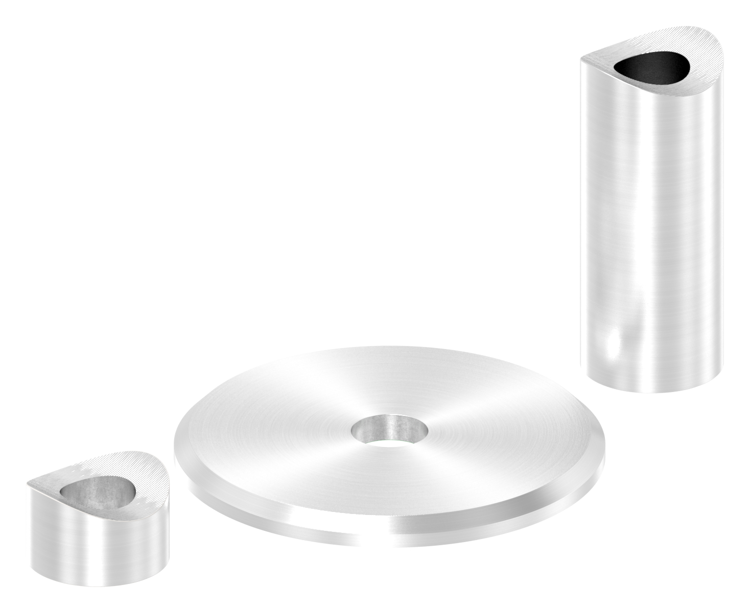 Wandbefestigung für französische Balkone, V2A