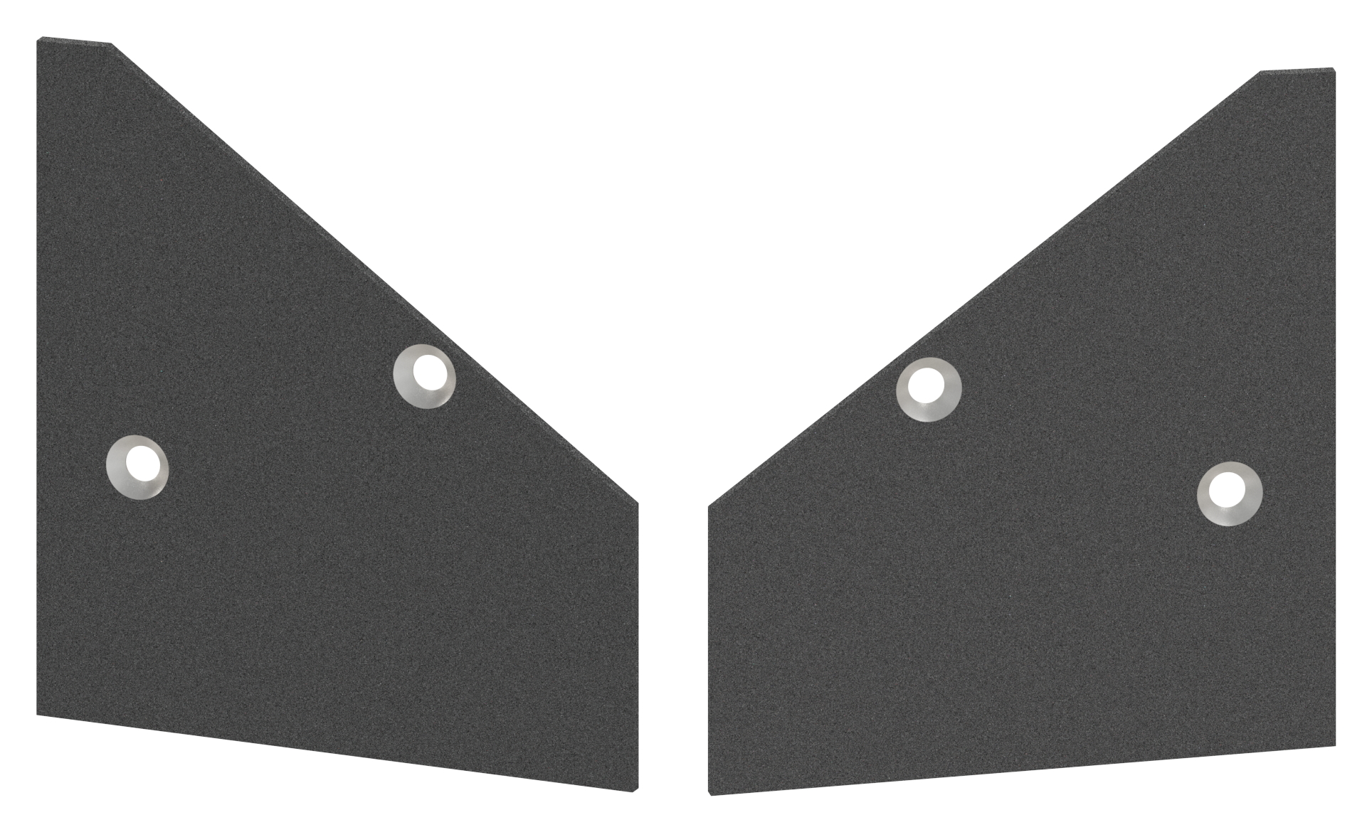 Montage-Set Glas 17,52mm eleganza canopy, für  L: 1,405m