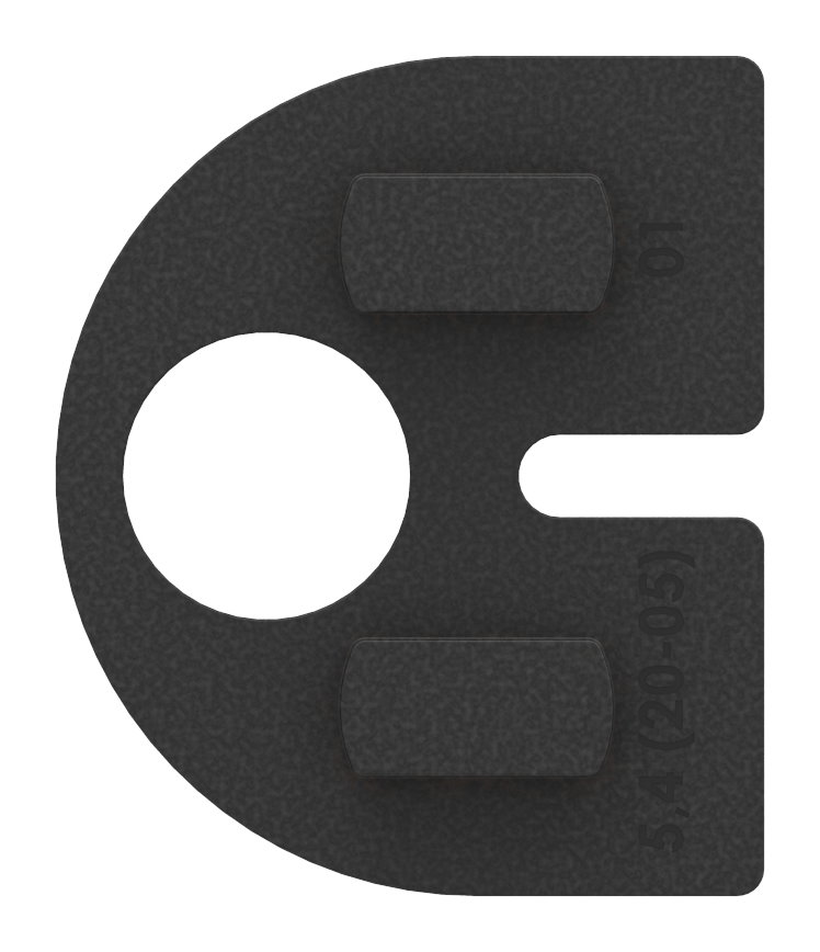 Gummi für Mod. 28, Blech 5mm