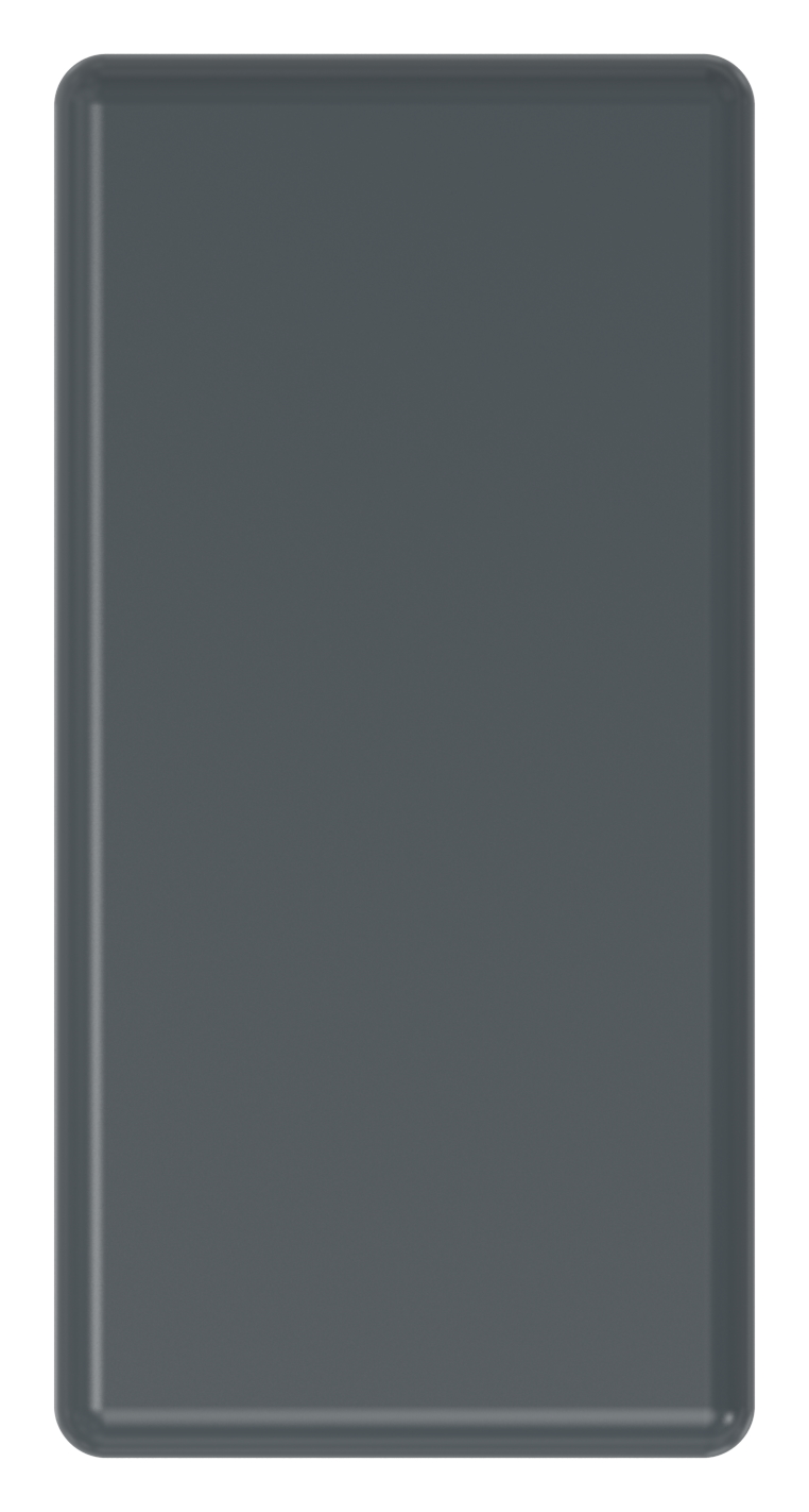 Kunststoffkappe für Rechteckrohr 40x20mm