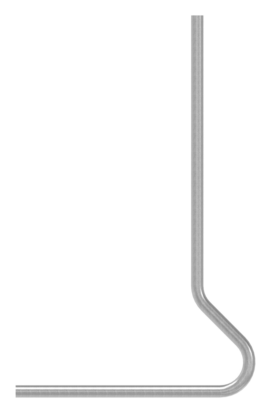 Pfosten gebogen aus Rundrohr 42,4 x 2,5mm, S235