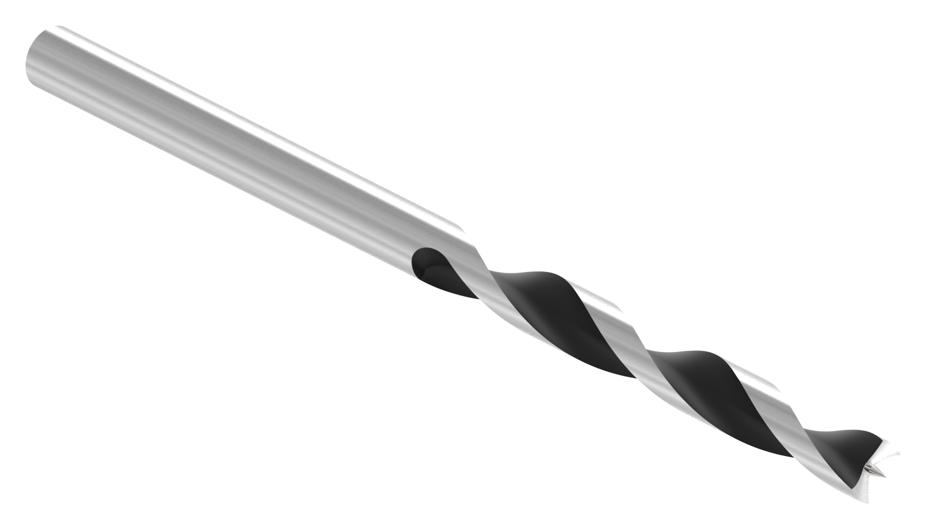 Holzspiralbohrer Ø 3mm, L: 60mm