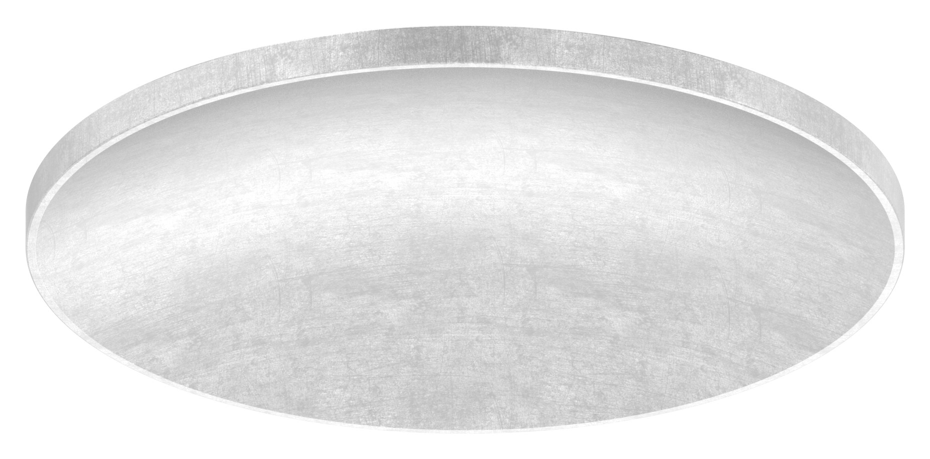 Gewölbte Schale Ø 42,4x2,0mm, H: 7mm, V4A