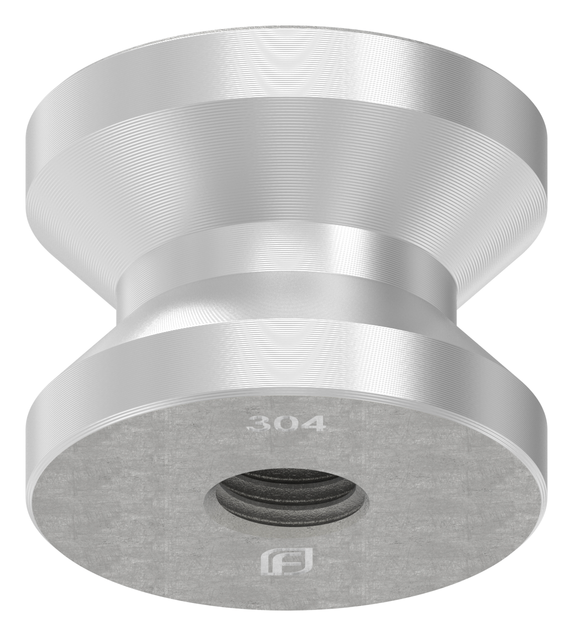 Einschweißgewinde mit M12 Gewinde für Rohr 42,4 x 2,0mm, V2A Einschweißgewinde mit M12 Gewinde für Rohr 42,4 x 2,0mm, V2A