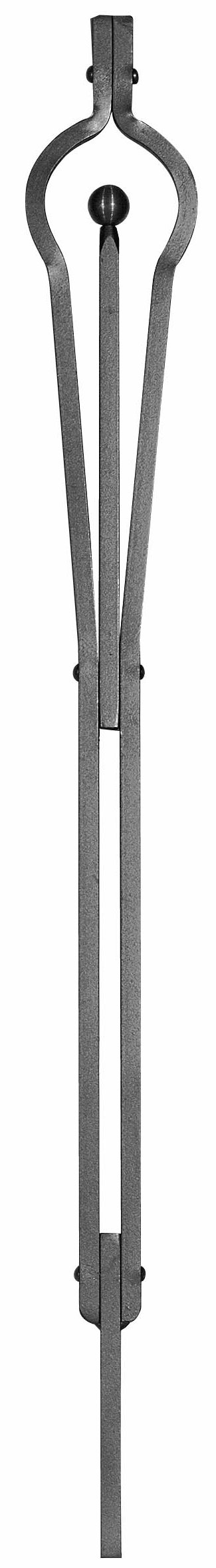 Geländerstab (ohne Kugel), 900mm