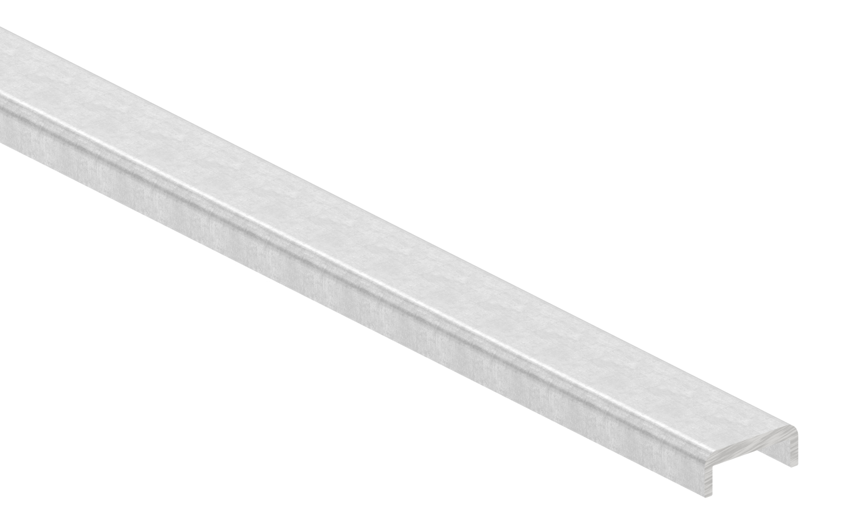 Kantenschutz EXTRA SLIM, für Glas 10,00 - 11,52mm, L: 3000mm, Aluminium roh
