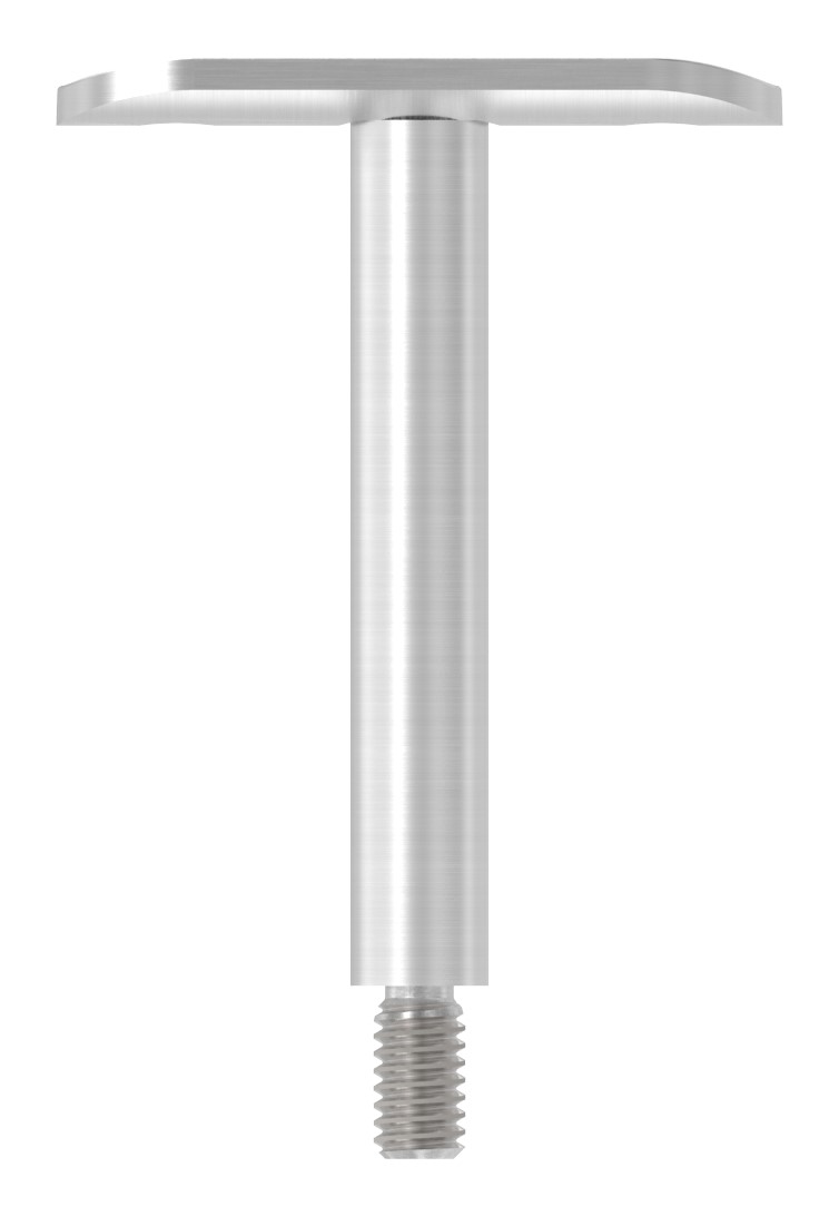 Stift Ø 12mm mit Handlaufanschlussplatte 42,4mm, V2A