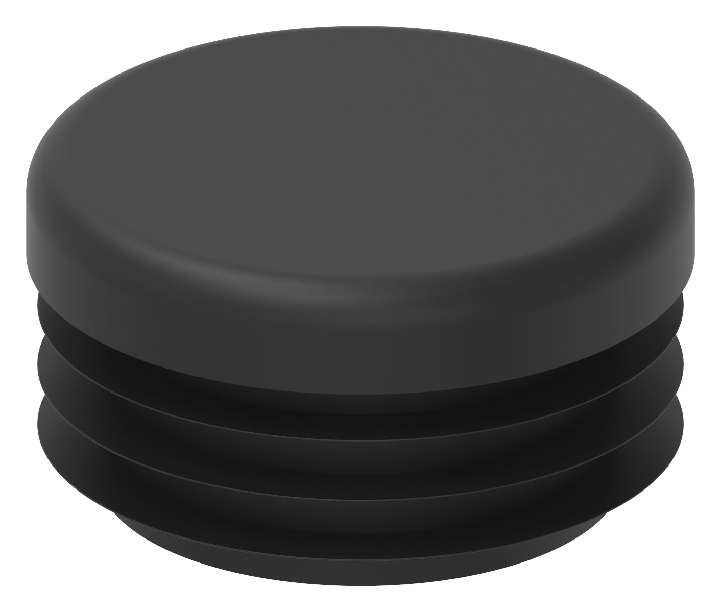 Kunststoffkappe für Rundrohr 30,0mm