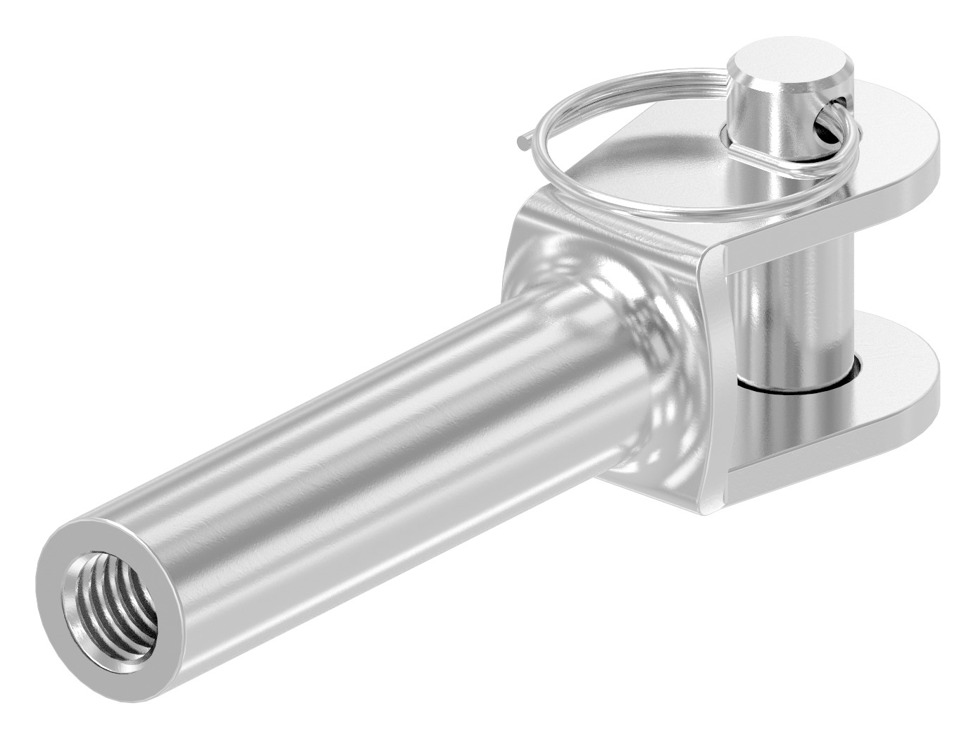 Gabelterminal mit Innengewinde M8 rechts, V4A