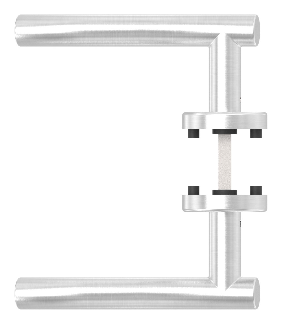 Türdrücker-Paar, drehbar, V2A