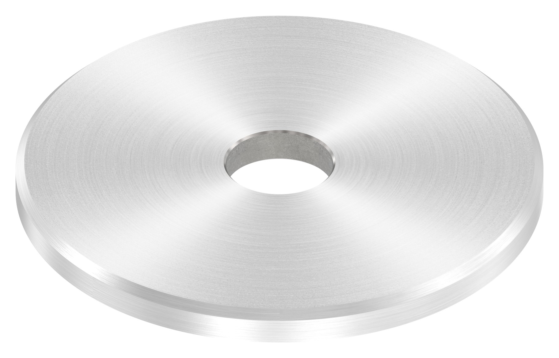 Ronde, Ø 60x4mm, mit Bohrung 12,2mm, V2A