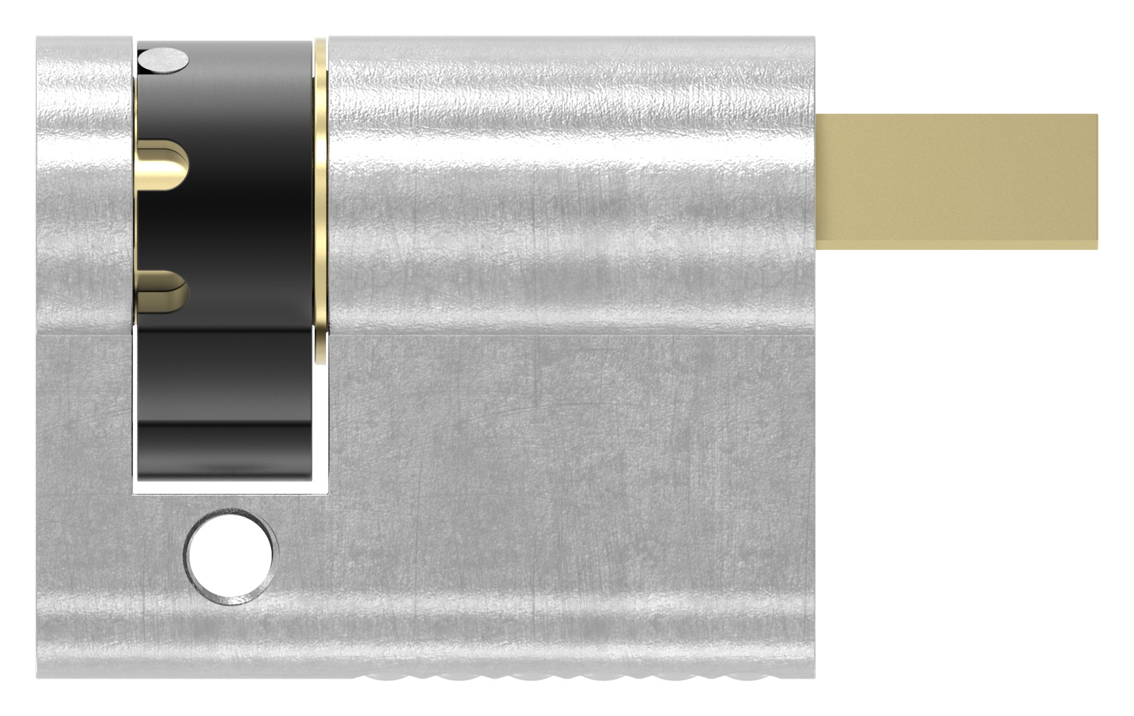 Halbzylinder, Dreikant, 8mm