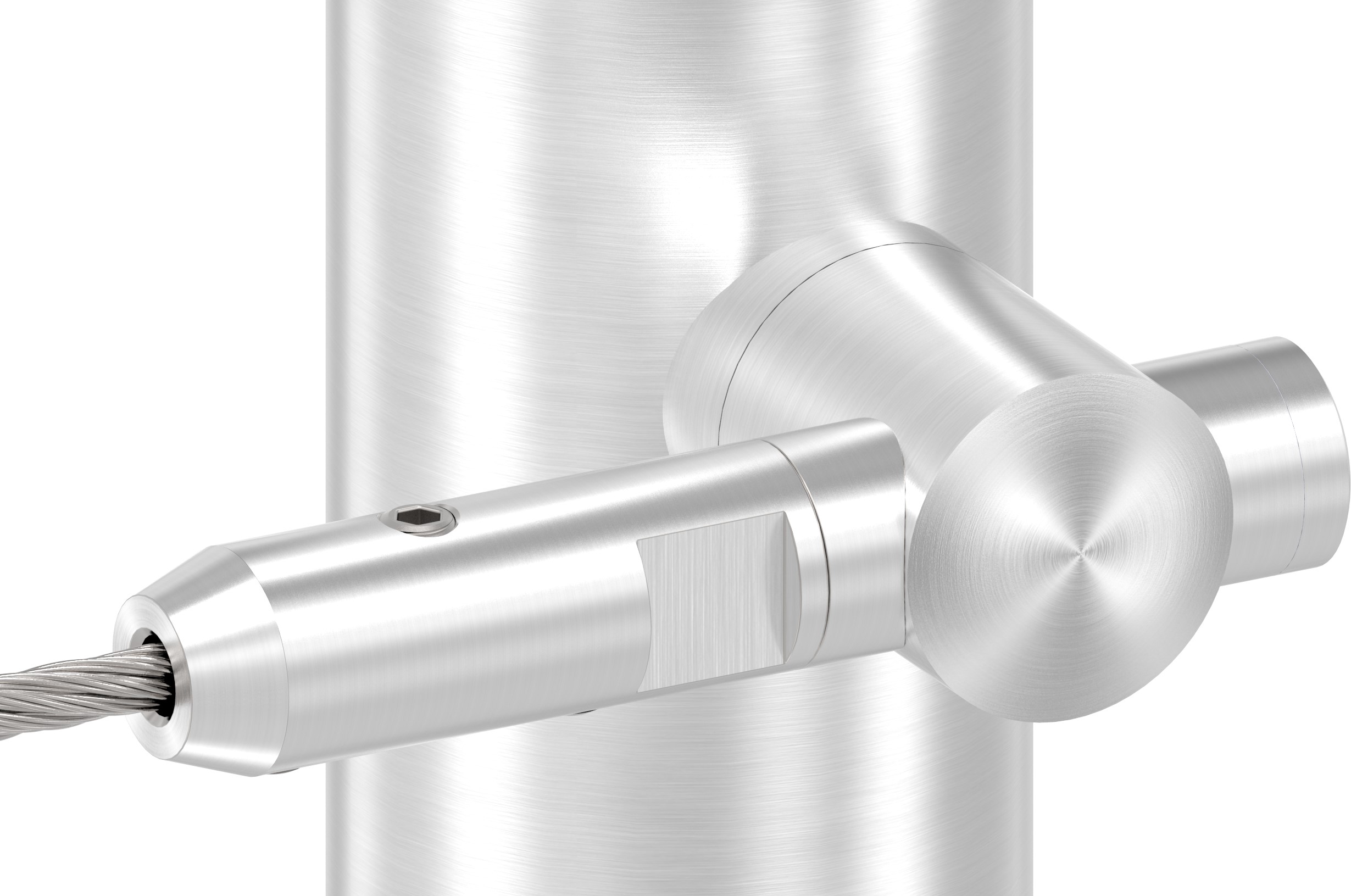 Seilhalter für 5mm Seil, V2A