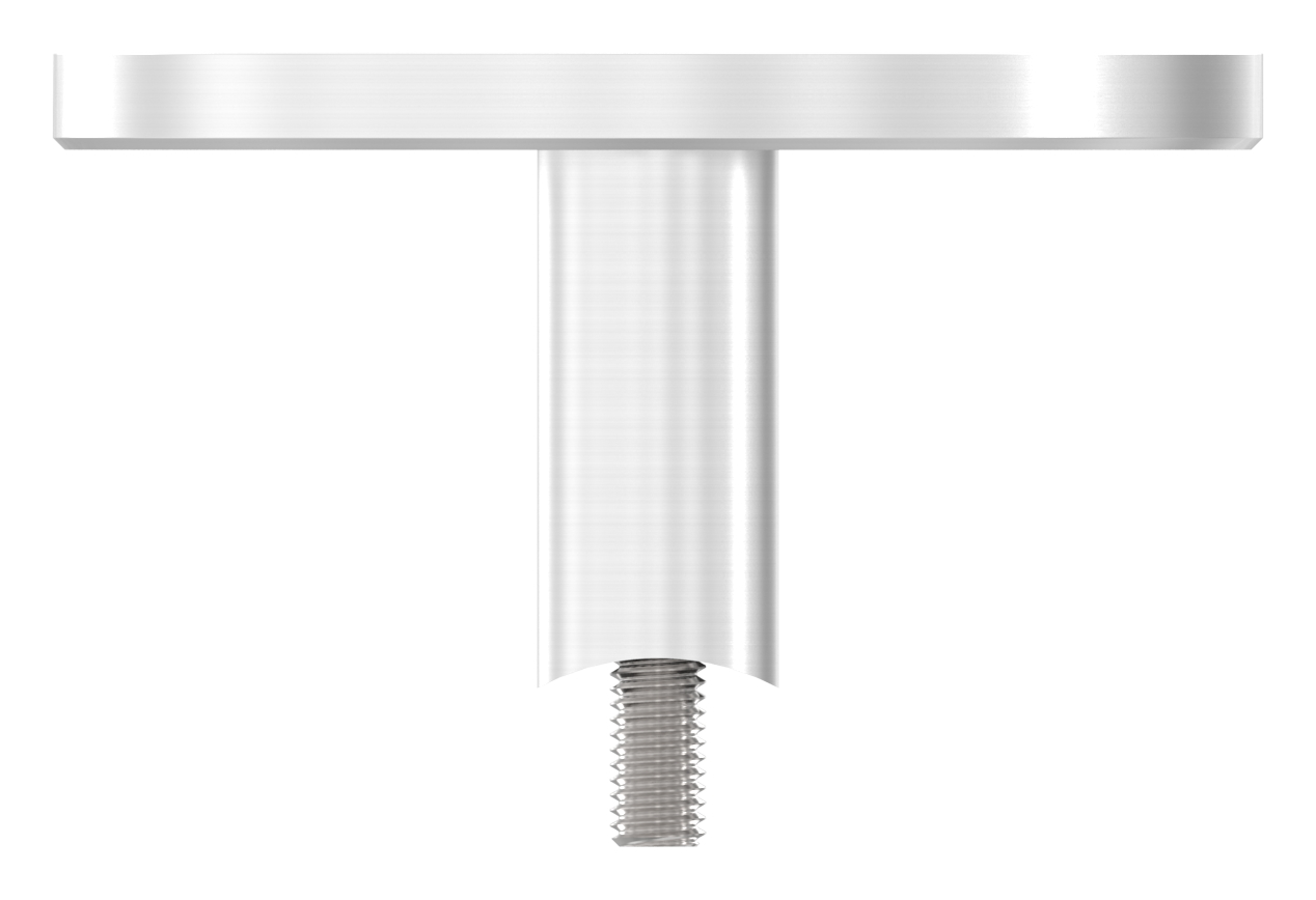 Wandbefestigung für Geländerpfosten 42,4mm, V2A