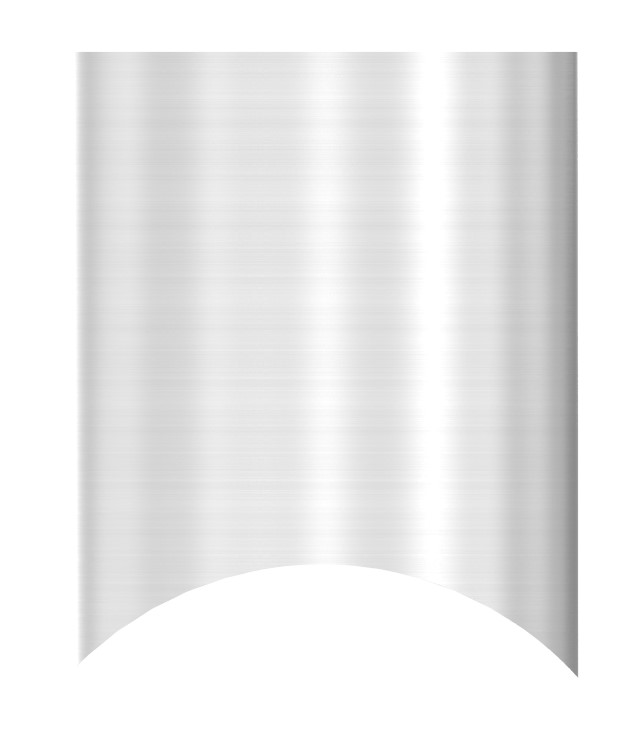 Wandhalter für Rohr 33,7mm, L: 25mm, V2A