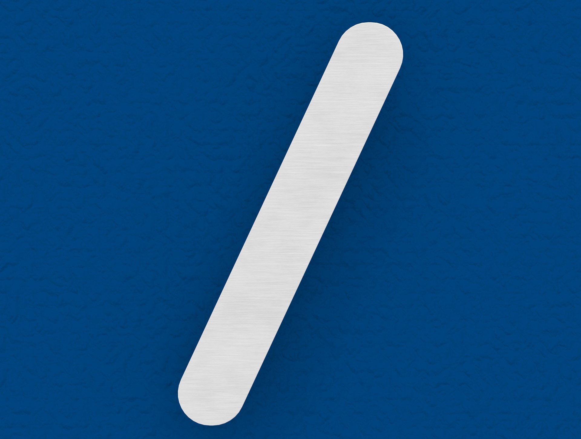 Schrägstrich - "klein", V2A