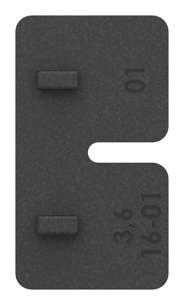 Gummi für Mod. 11, VSG-Glas 8,76mm Gummi für Mod. 11, VSG-Glas 8,76mm