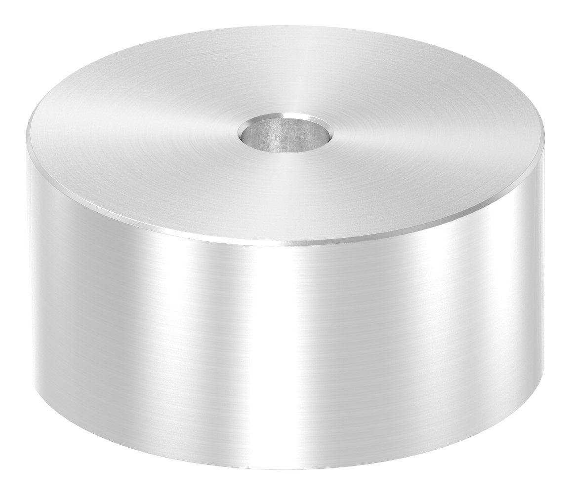 Unterteil für 62mm Glaspunkthalter, t: 30mm, V2A