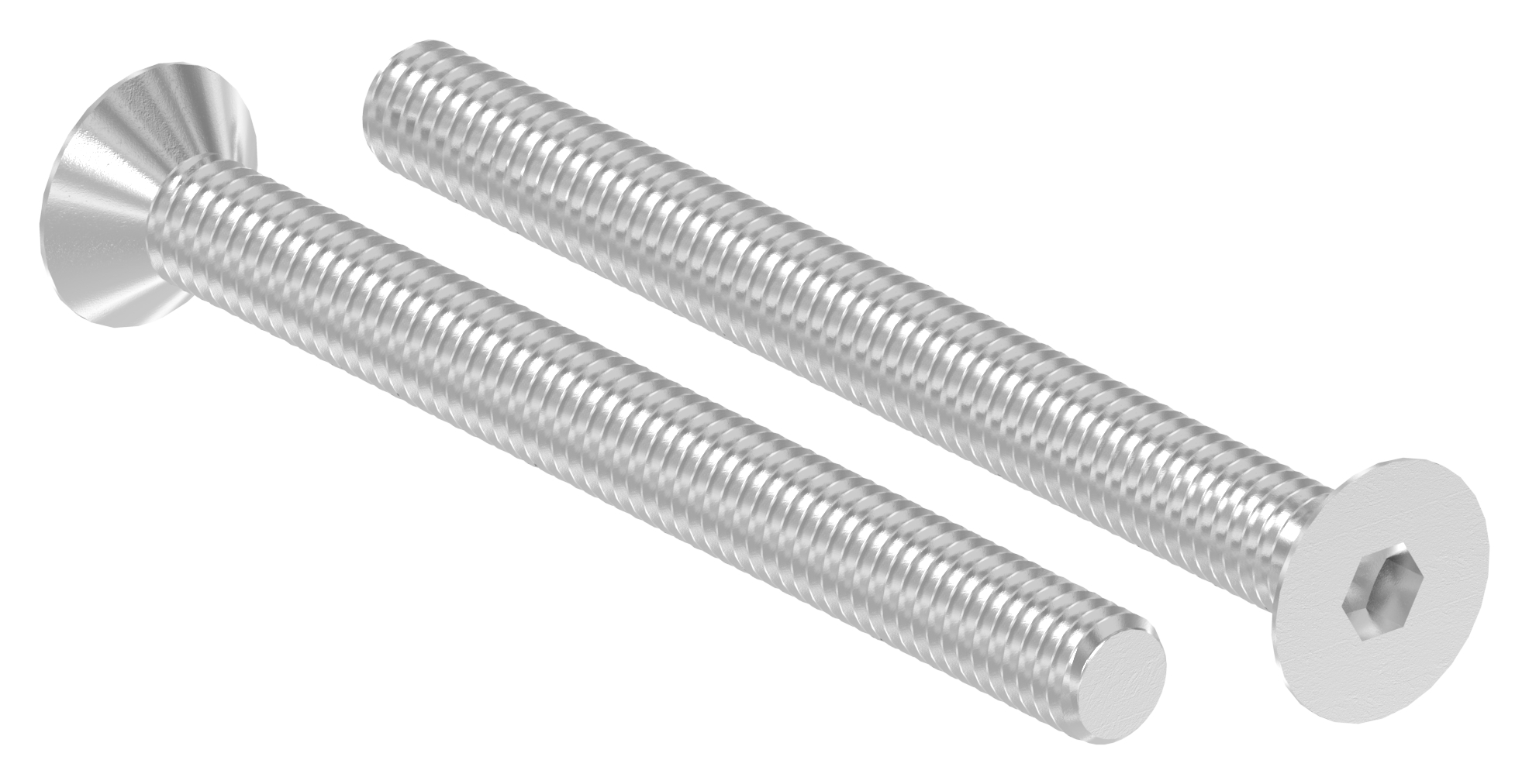 Senkkopfschraube M6x65, V2A, ISO 10642